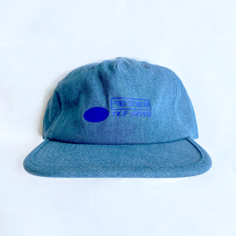 THE FINEST WASHED DENIM UNSTRUCTURED 5 PANEL CAP